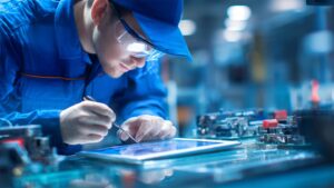 how to be a cell phone repair technician