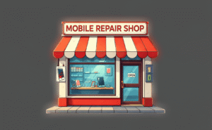 mobile repairing shop business profit and investment.