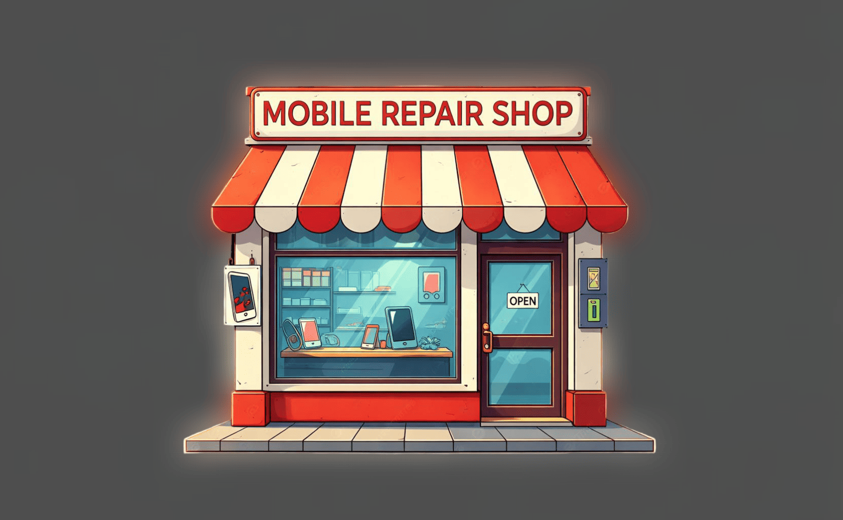 mobile repairing shop business profit and investment.