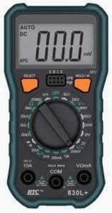 HTC 830L+ Digital Multimeter is best for small repair centres and workshops