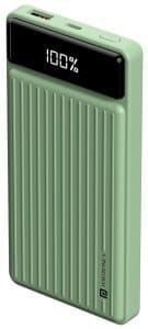 portronics luxcell B 10000mah 0K powerbank with LED indicators and lightweight body