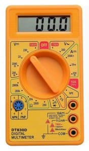 Basic DT-830D Digital Multimeter used by beginners, freshers and students