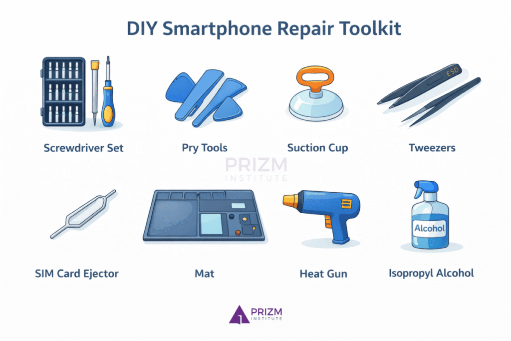 diy basic smartphone repair toolkit