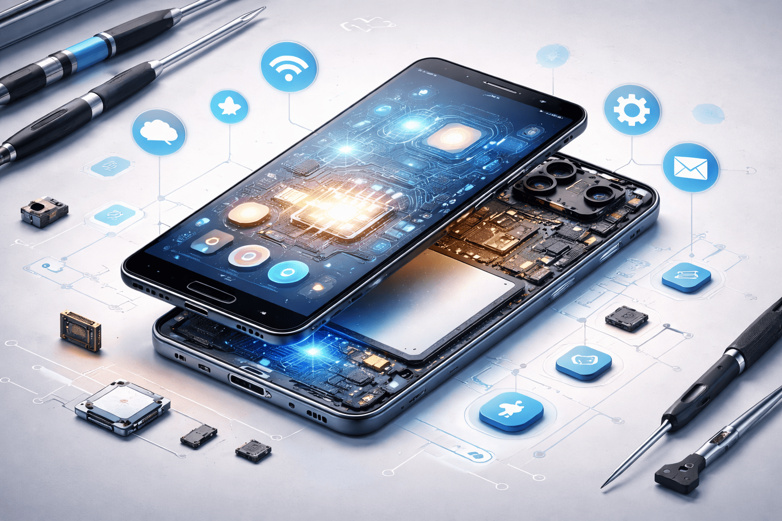 how do smartphones work