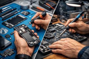 Mobile Repair Course vs Laptop Repair Course