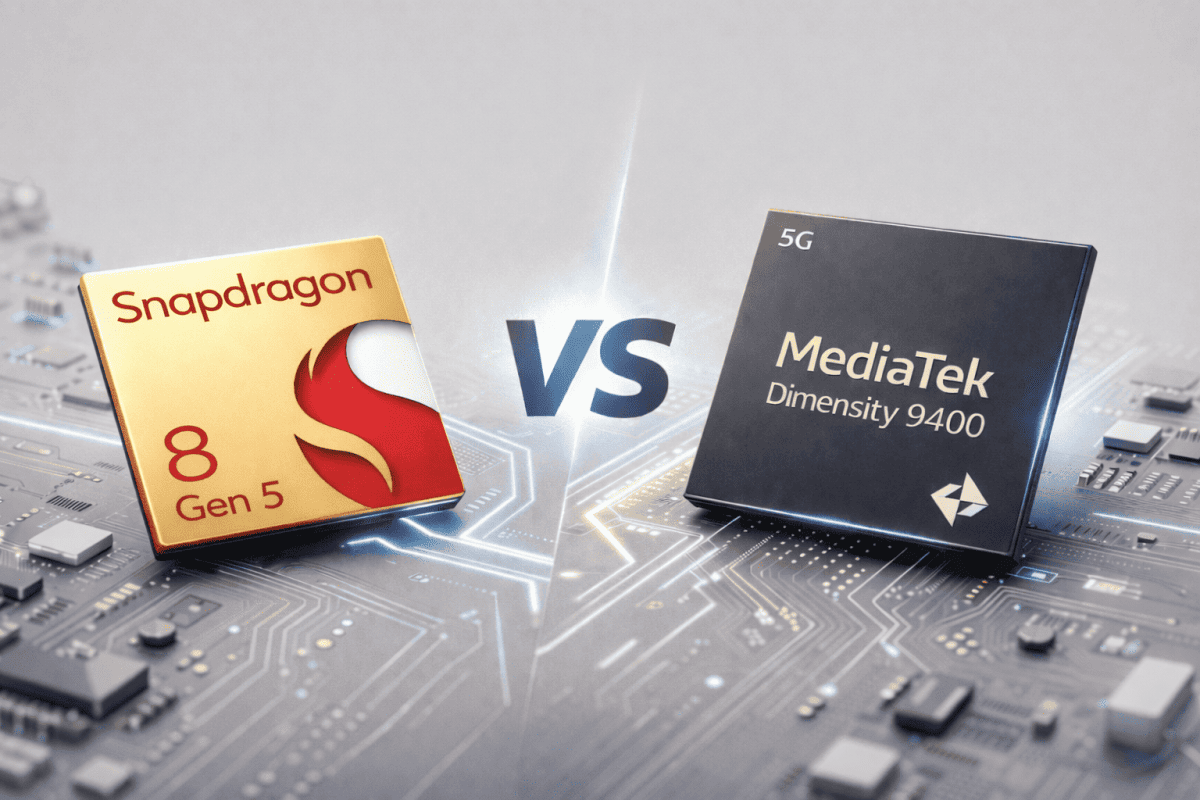 qualcomm snapdragon 8 gen 5 vs mediatek dimensity 9400 gaming performance test