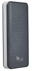 Syska power Shell100 10000mah powerbank with dual USB output and fast charging for smartphones