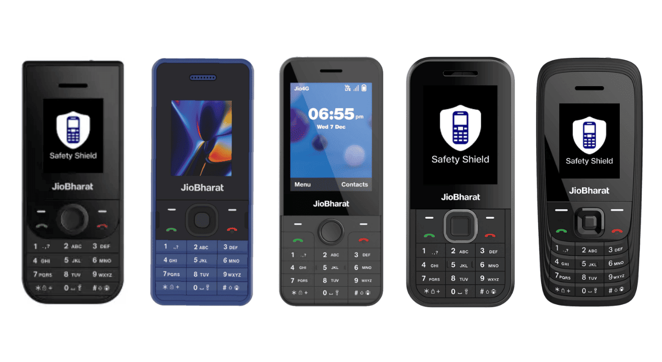 best jio bharat keypad phone models: v2, v3, v4, j1, b2