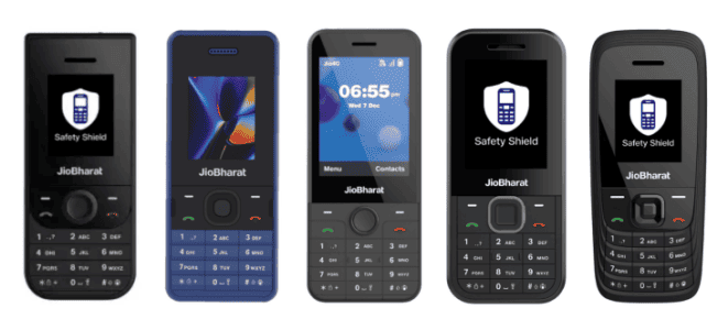jio bharat 4g keypad phones