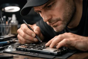 mobile phone repair technician