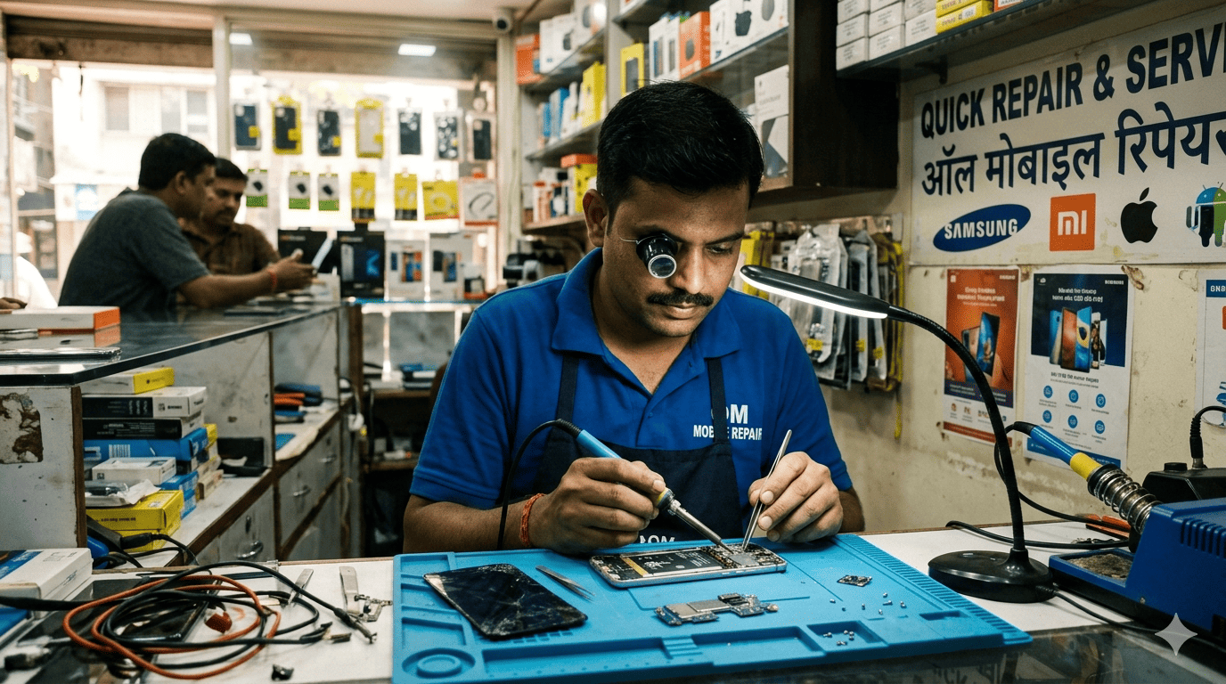 mobile repairing shop setup cost